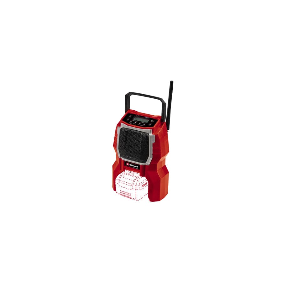 Einhell EINTCRA18 TC-RA 18 Li BT - Solo Cordless Radio 18V Bare Unit | Duco Car Parts UK