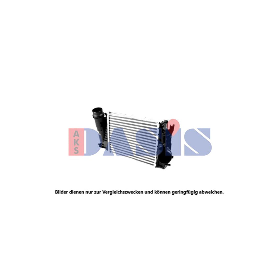 AKS Dasis 077034N Intercooler For Nissan Qashqai II (J11) | Duco Car Parts UK