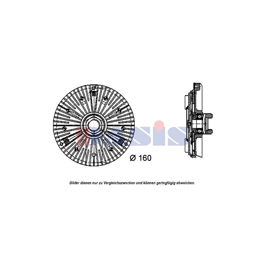 AKS Dasis 078000N Fan Clutch | Duco Car Parts UK