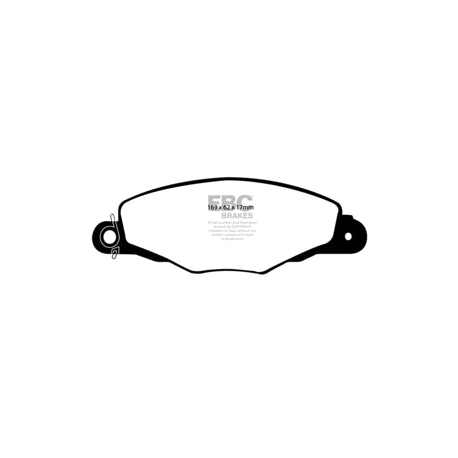 EBC PDKF505 Citroen XM Ultimax Front Brake Pad & Plain Disc Kit - Citroen Caliper 2 | Duco Car Parts UK Car Parts
