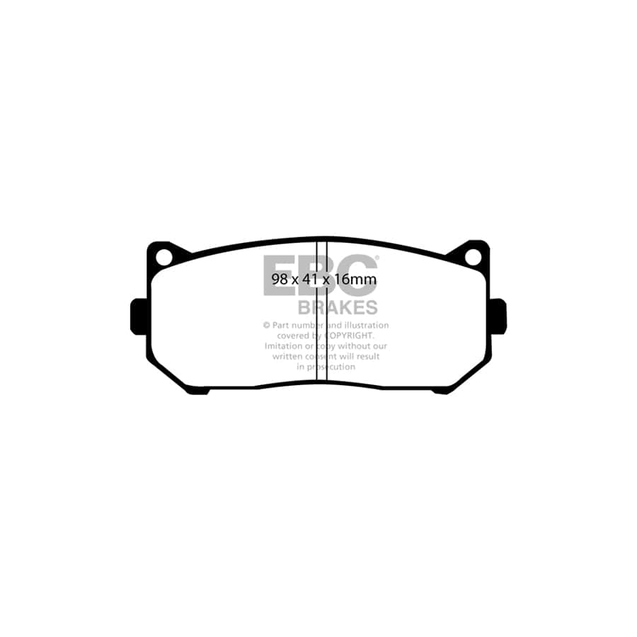 EBC PDKR478 Kia Shuma Ultimax Rear Brake Pad & Plain Disc Kit - Sumitomo Caliper 2 | Duco Car Parts UK Car Parts