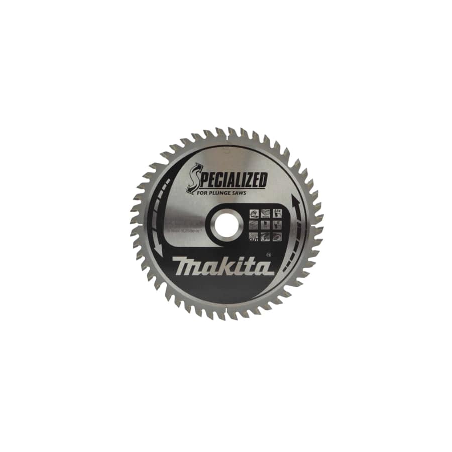 Makita MAKB09298 B-09298 Specialized Plunge Saw Blade 165 x 20mm x 48T | Duco Car Parts UK