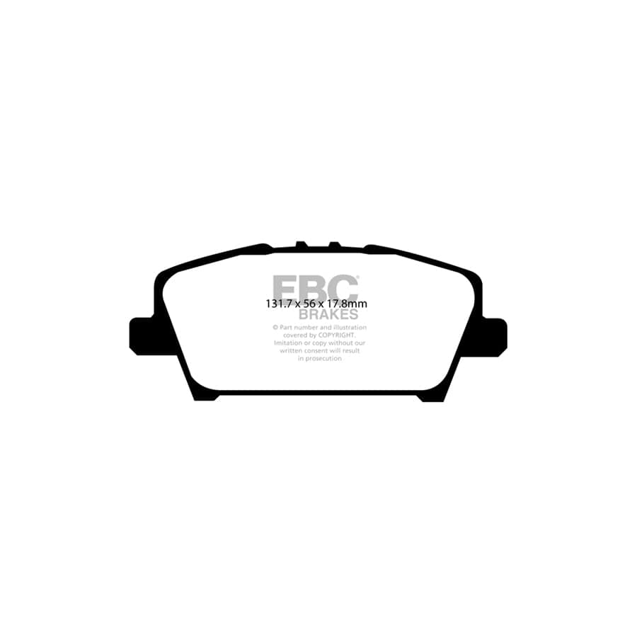 EBC PDKF864 Honda Civic Ultimax Front Brake Pad & Plain Disc Kit - TRW Caliper 2 | Duco Car Parts UK Car Parts
