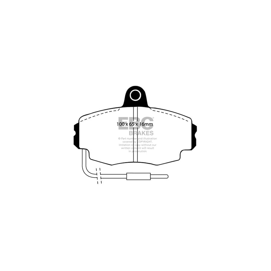 EBC PDKF508 Citroen ZX Ultimax Front Brake Pad & Plain Disc Kit - Bendix Caliper 2 | Duco Car Parts UK Car Parts
