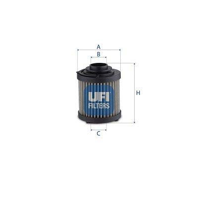 UFI 83.067.00 Filter, Operating Hydraulics