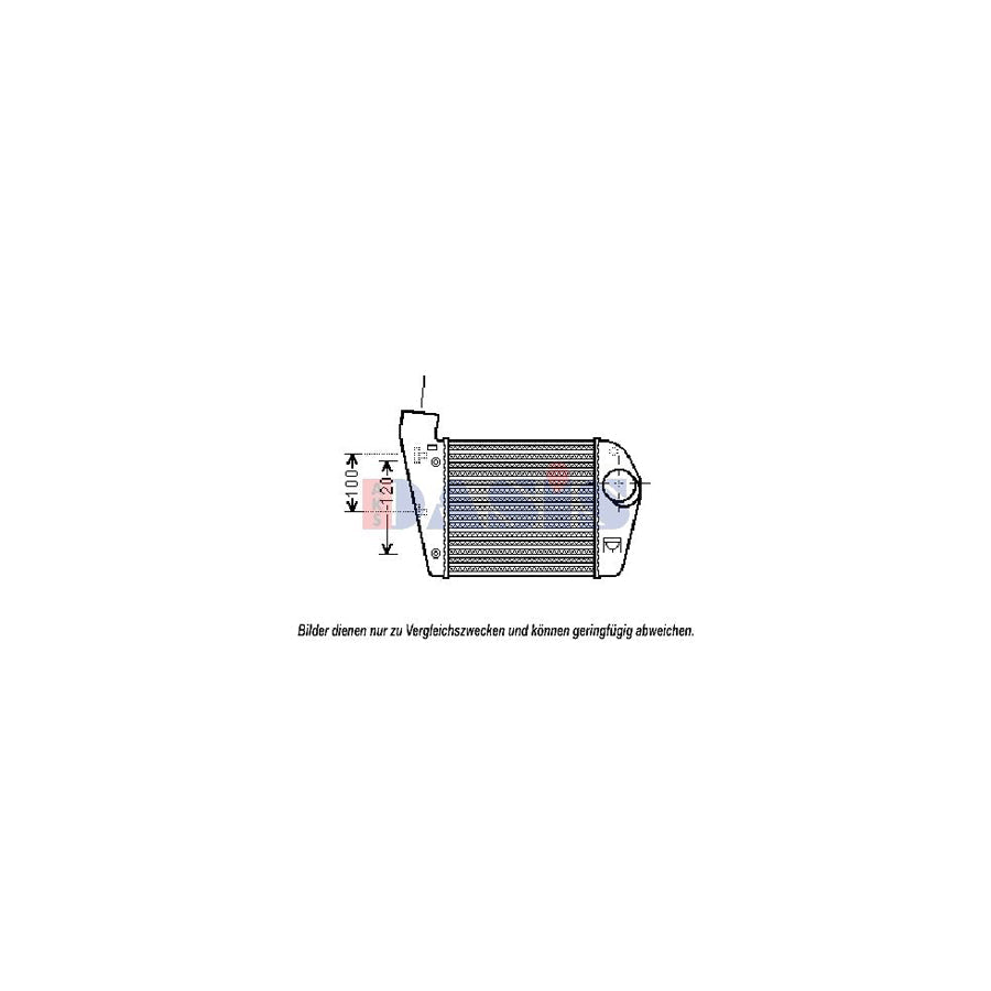 AKS Dasis 487031N Intercooler For Audi A6 | Duco Car Parts UK
