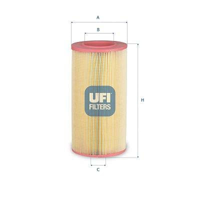 UFI 27.E51.00 Air Filter For Nissan Patrol Gr V Off-Road (Y61)