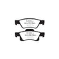 EBC PDKR1131 Dodge Jeep Ultimax Rear Brake Pad & Plain Disc Kit - ATE Caliper (Inc. Durango & Grand Cherokee) 2 | Duco Car Parts UK Car Parts