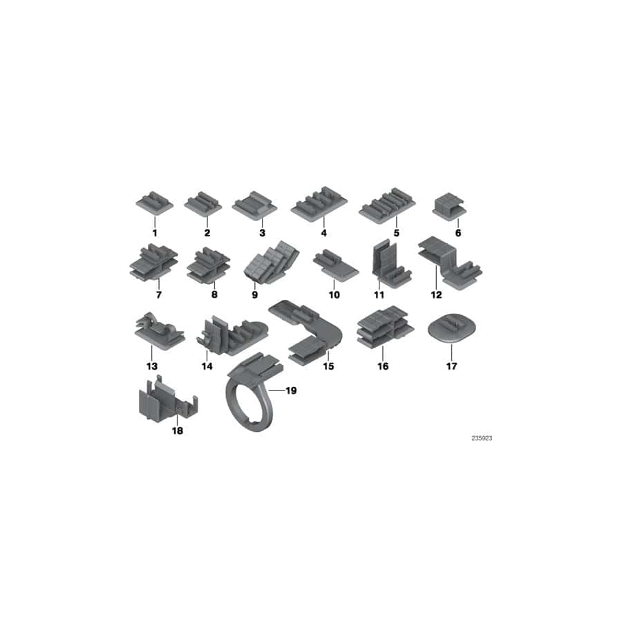 Genuine BMW 61131382120 E39 E92 E91 Bracket, Plug Connection Black (Inc. 330Ci, M140i & X5 4.4i) | Duco Car Parts UK Car Parts