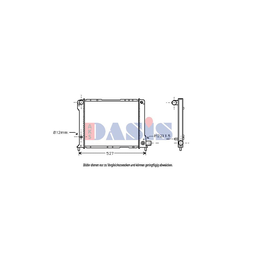 AKS Dasis 487040T Intercooler | Duco Car Parts UK