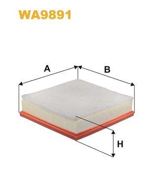 WIX Filters WA9891 Air Filter