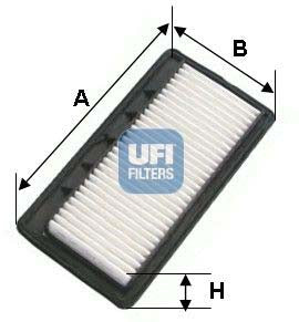 UFI 30.496.00 Air Filter For Hyundai I10