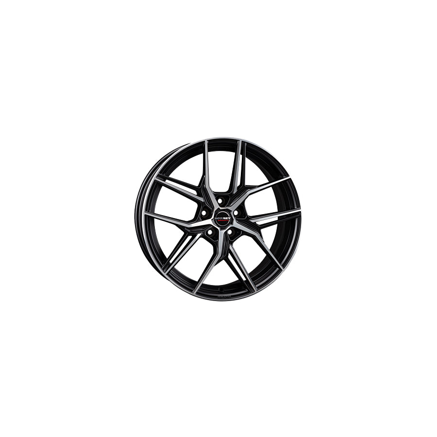 Borbet QX 8.5x20 ET45 QX 852045114,3572,5BPM Matt Black Polished Wheel | Duco Car Parts UK Car Parts