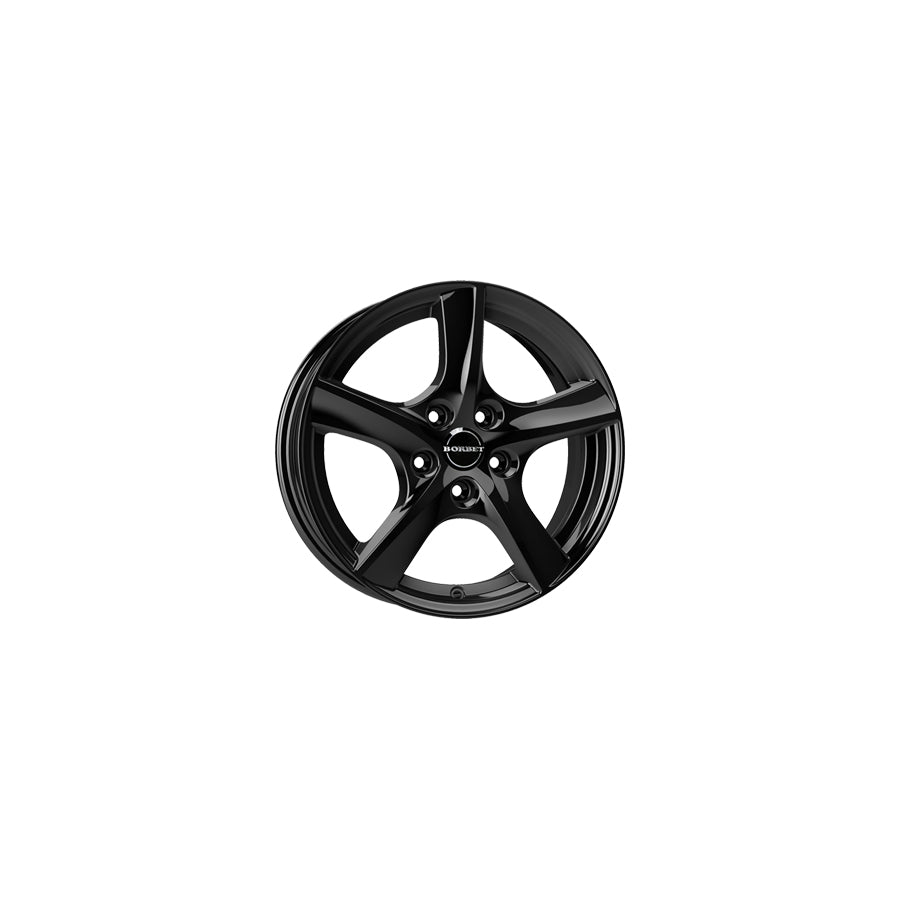 Borbet TL 6.5x16 ET50 TL 65650108563,4BG/T Glossy Black Wheel | Duco Car Parts UK Car Parts
