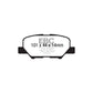 EBC DP62171 Mitsubishi Outlander Greenstuff Rear Brake Pads - Akebono Caliper 2 | Duco Car Parts UK Car Parts