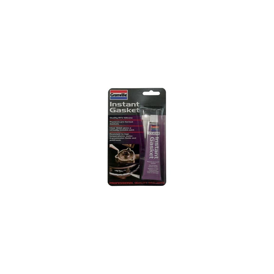 GRANVILLE 7100009 Clear Instant Gasket 40gr Singles | Duco Car Parts UK UK