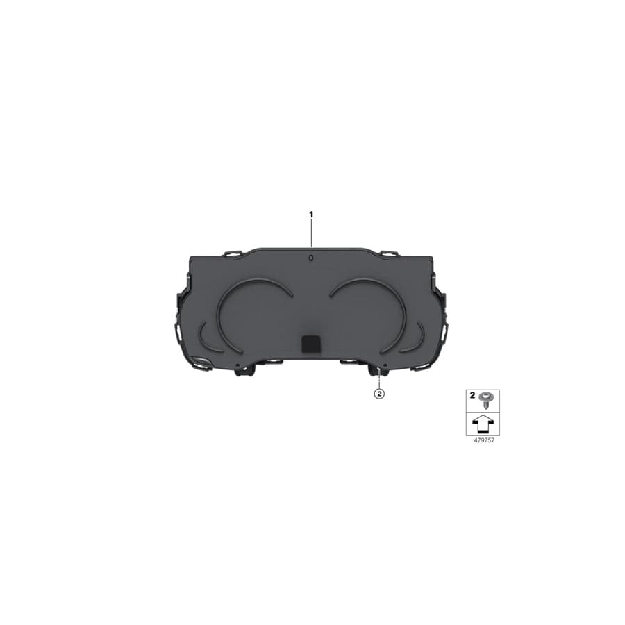 Genuine BMW 62108736885 G30 G32 G12 Instrument Cluster MPH (Inc. X3 M40iX, X3 30iX & 750Li) | Duco Car Parts UK Car Parts