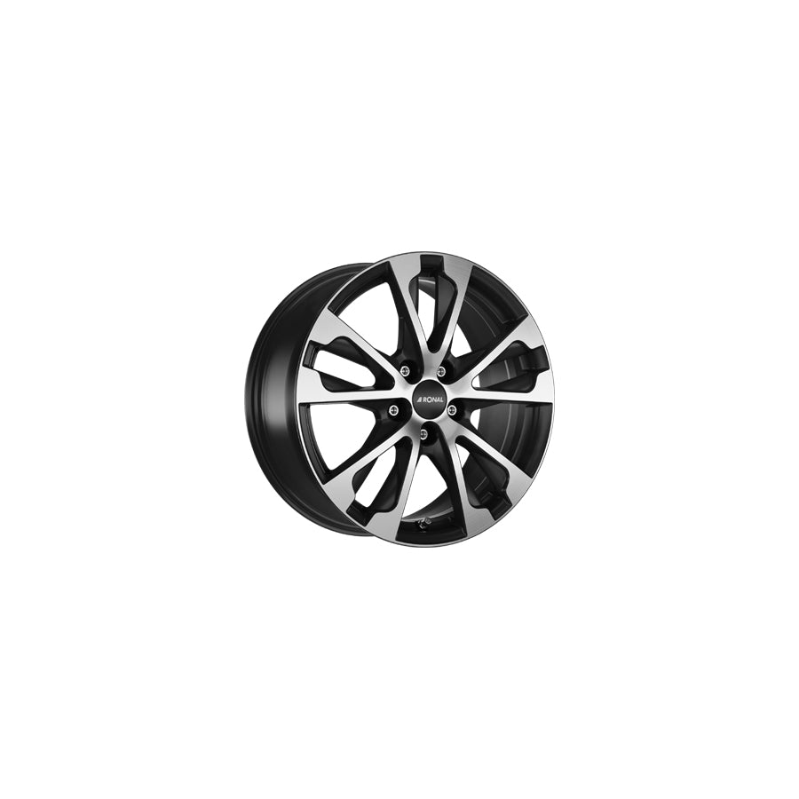 Ronal R61 7.5x17 ET42 61R7755.040/022 Jetblack-Matt-Diamond Cut Wheel | Duco Car Parts UK Car Parts