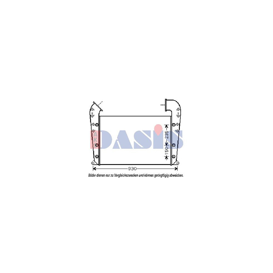 AKS Dasis 277005N Intercooler | Duco Car Parts UK