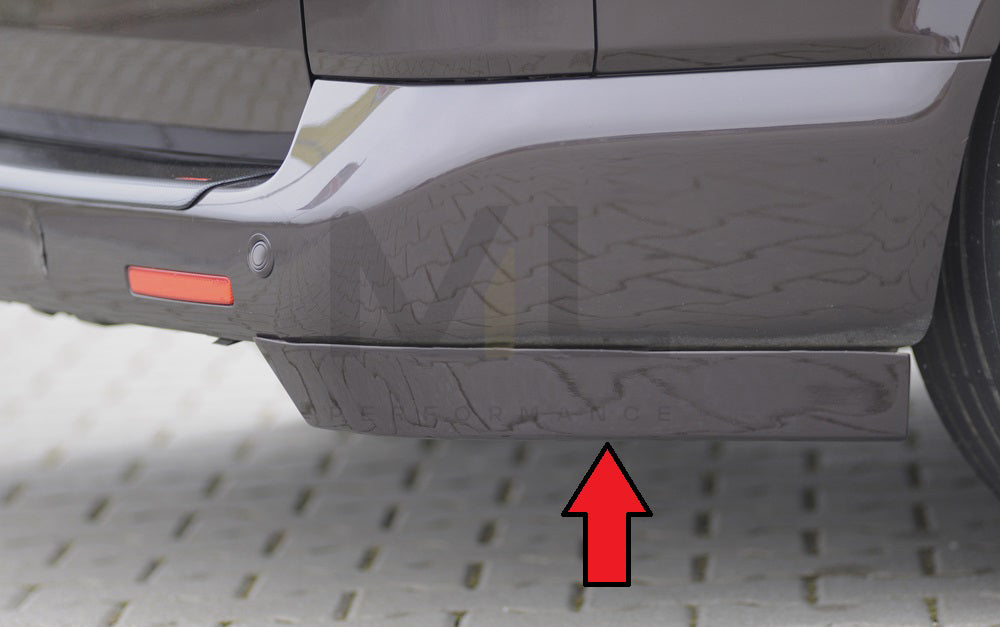 Rieger 00059253 VW T5 Rear Diffuser 7 | Duco Car Parts UK Car Parts