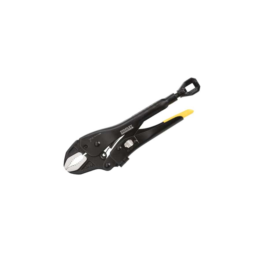 STANLEY® STA075409 FatMax® Curved Jaw Lockgrip Pliers 180mm | Duco Car Parts UK