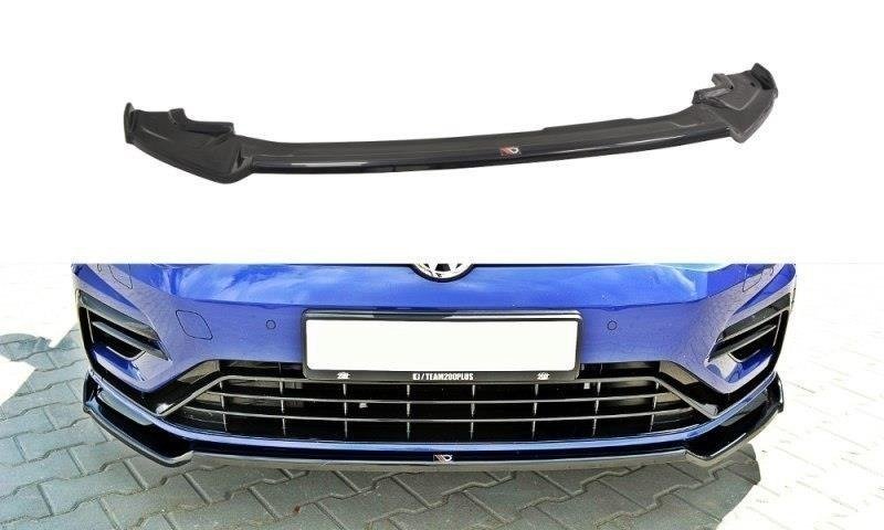 Maxton Design VW-GO-7F-R-FD2T Front Splitter V.2 Volkswagen Golf R / R-Line MK7.5 | Duco Car Parts UK Car Parts