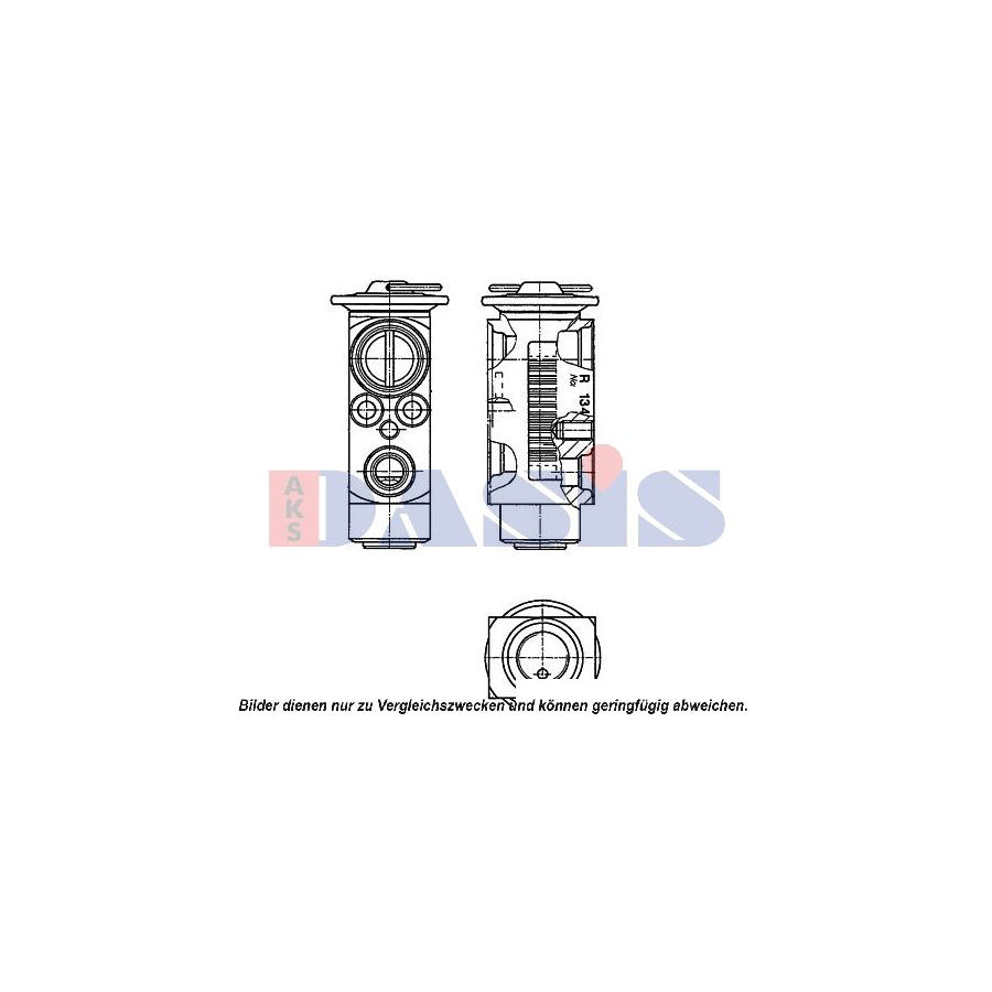 AKS Dasis 840135N Ac Expansion Valve For BMW 7 (E65, E66, E67) | Duco Car Parts UK