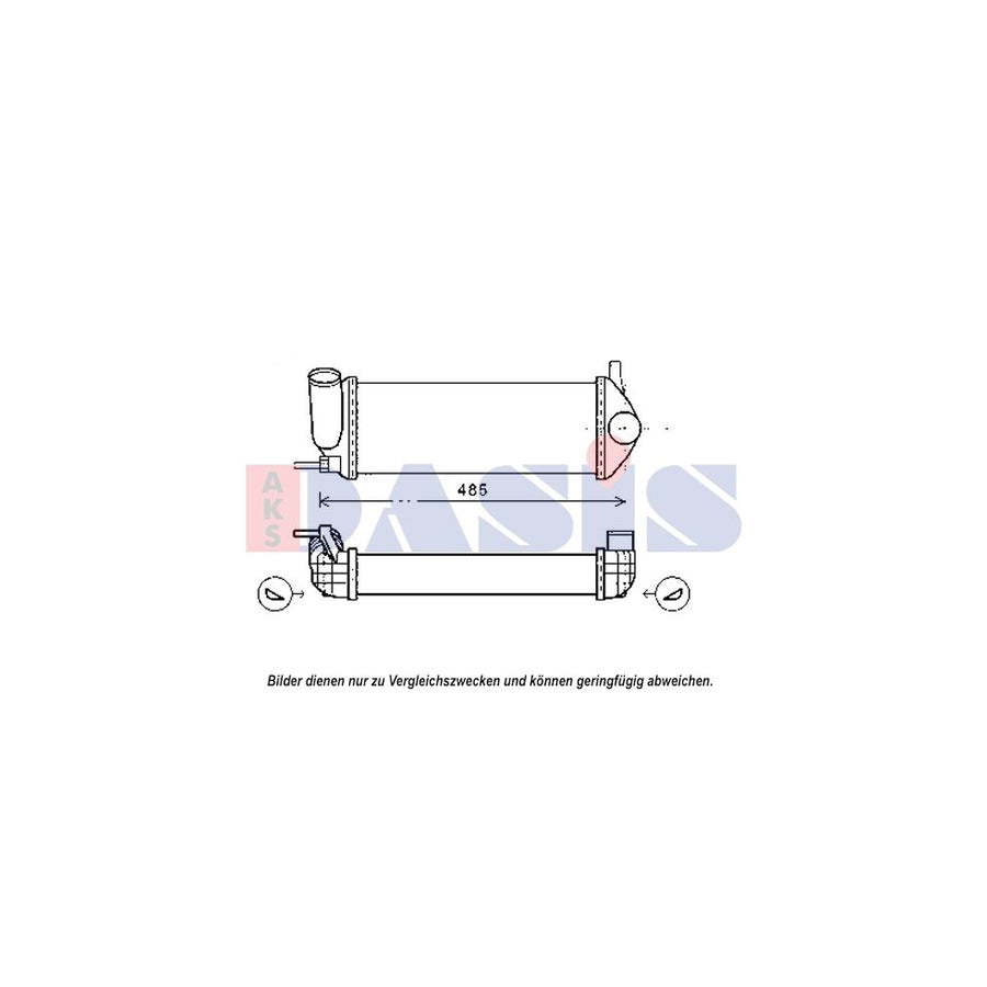 AKS Dasis 187031N Intercooler For Renault Kangoo | Duco Car Parts UK