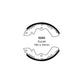 EBC 6284 Suzuki Carry Front/Rear Brake Shoes 1 | Duco Car Parts UK Car Parts