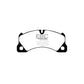 EBC PD03KF992 Porsche VW Cayenne Yellowstuff Front Brake Pad & Plain Disc Kit - Brembo Caliper 2 | Duco Car Parts UK Car Parts