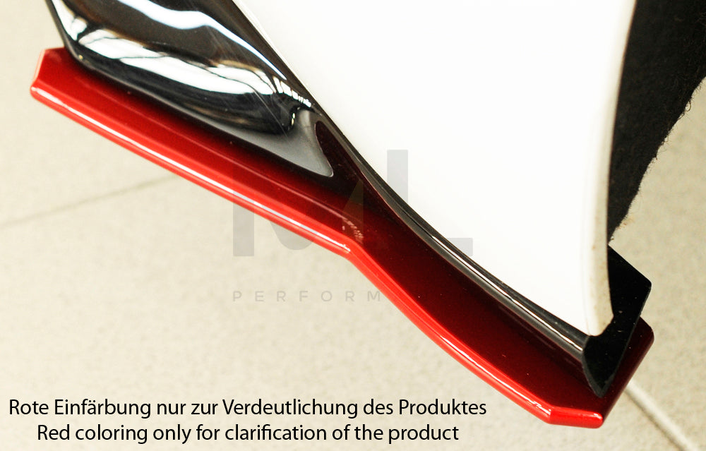 Rieger 00059583 VW Mk7 Golf Rear Side Splitter (GTI Clubsport, GTD, GTE & GTI) 7 | Duco Car Parts UK Car Parts