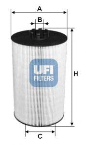 UFI 25.097.00 Oil Filter