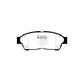 EBC PD03KF1128 Toyota Carina E Yellowstuff Front Brake Pad & Plain Disc Kit - Akebono Caliper 2 | Duco Car Parts UK Car Parts