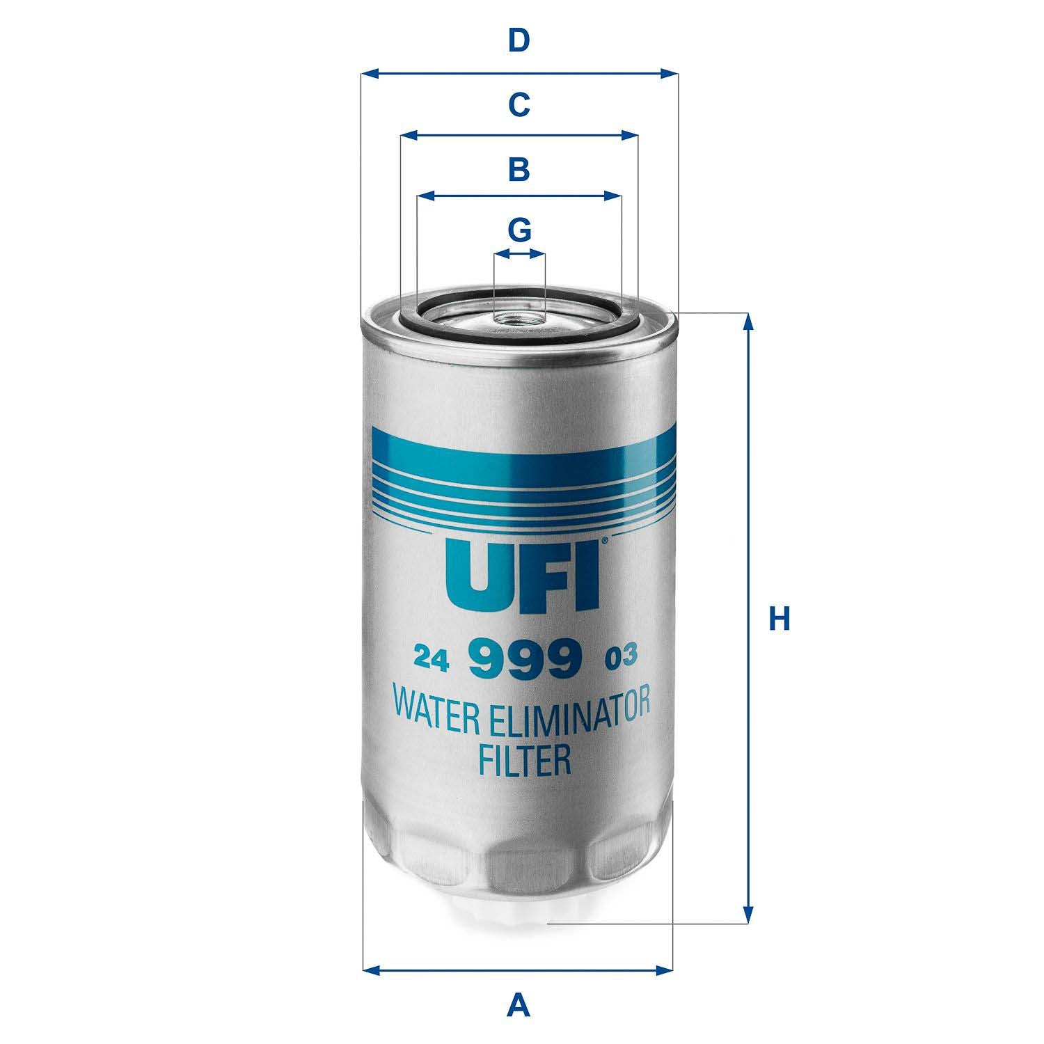 UFI 24.999.03 Fuel Filter