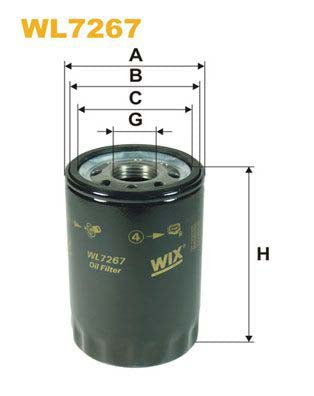 WIX Filters WL7267 Oil Filter