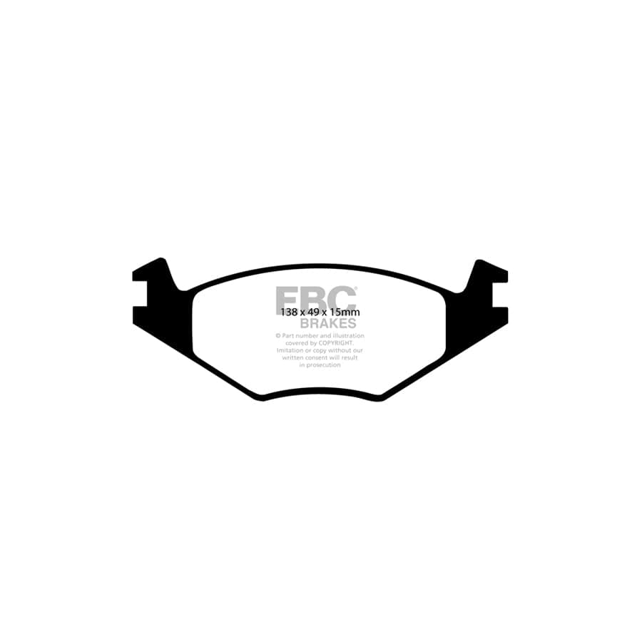 EBC PD11KF945 Seat VW Greenstuff Front Brake Pad & GD Disc Kit (Inc. Toledo & Passat B3) 2 | Duco Car Parts UK Car Parts