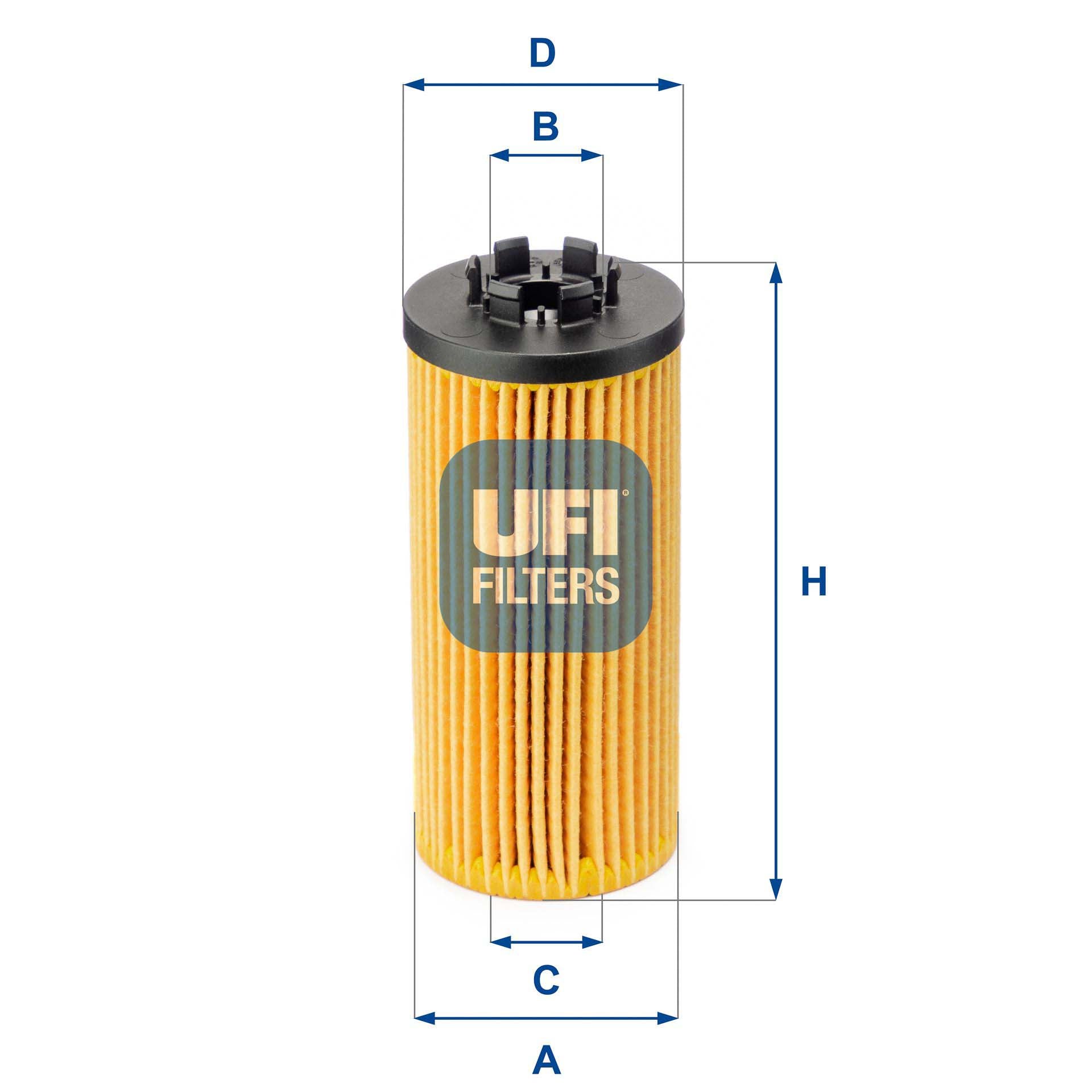 UFI 25.211.00 Oil Filter