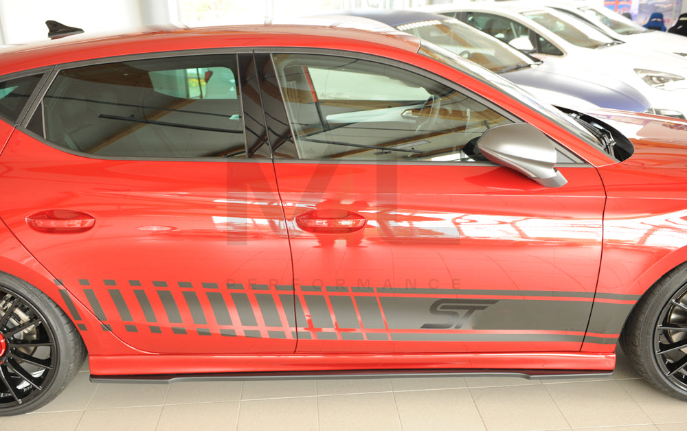 Rieger 00027053 SEAT Leon KL Side Skirt Splitter 9 | Duco Car Parts UK Car Parts