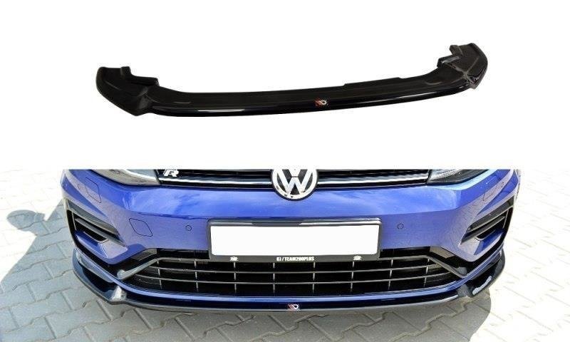 Maxton Design VW-GO-7F-R-FD3T Front Splitter V.3 Volkswagen Golf R / R-Line MK7.5 | Duco Car Parts UK Car Parts