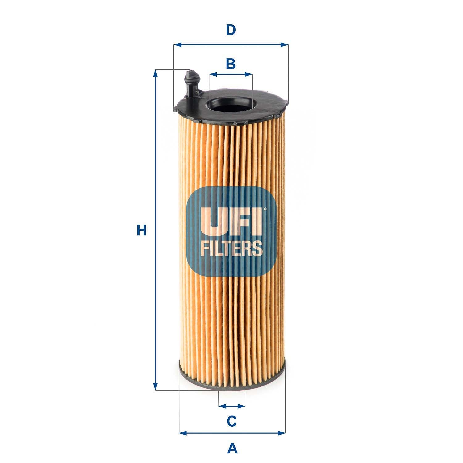 UFI 25.168.00 Oil Filter For Land Rover Range Rover