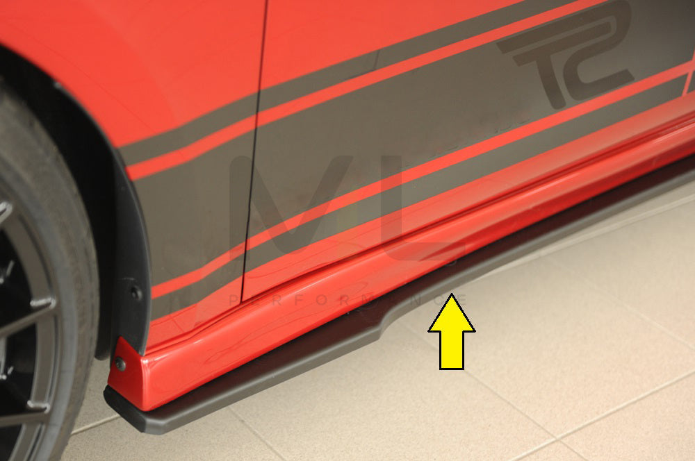 Rieger 00027053 SEAT Leon KL Side Skirt Splitter 6 | Duco Car Parts UK Car Parts