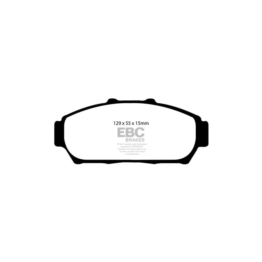 EBC PDKF895 Honda Integra Ultimax Front Brake Pad & Plain Disc Kit - Akebono Caliper 2 | Duco Car Parts UK Car Parts