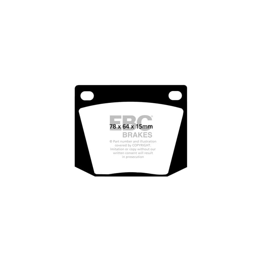 EBC PDKF1362 Morgan Plus 8 Ultimax Front Brake Pad & Plain Disc Kit 2 | Duco Car Parts UK Car Parts