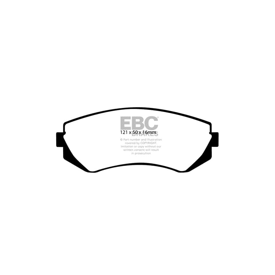 EBC PDKF1368 Nissan Almera Ultimax Front Brake Pad & Plain Disc Kit - Sumitomo Caliper 2 | Duco Car Parts UK Car Parts