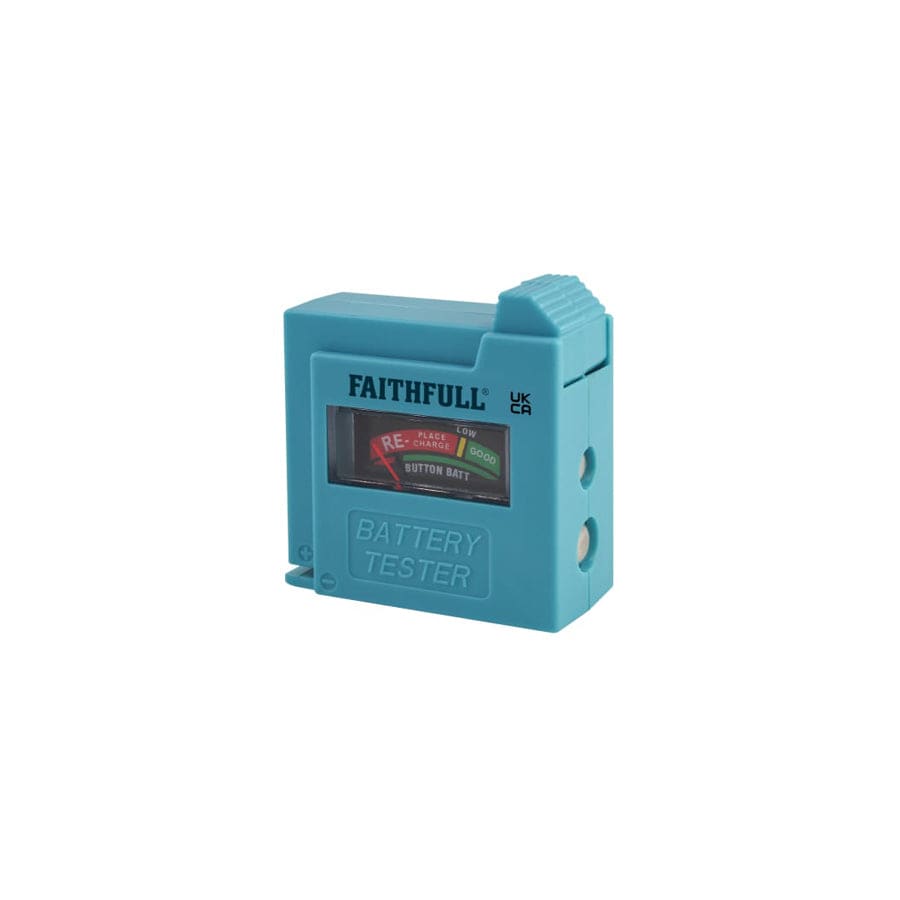 Faithfull FAIDETBAT Battery Tester for AA, AAA, C, D & 9V | Duco Car Parts UK