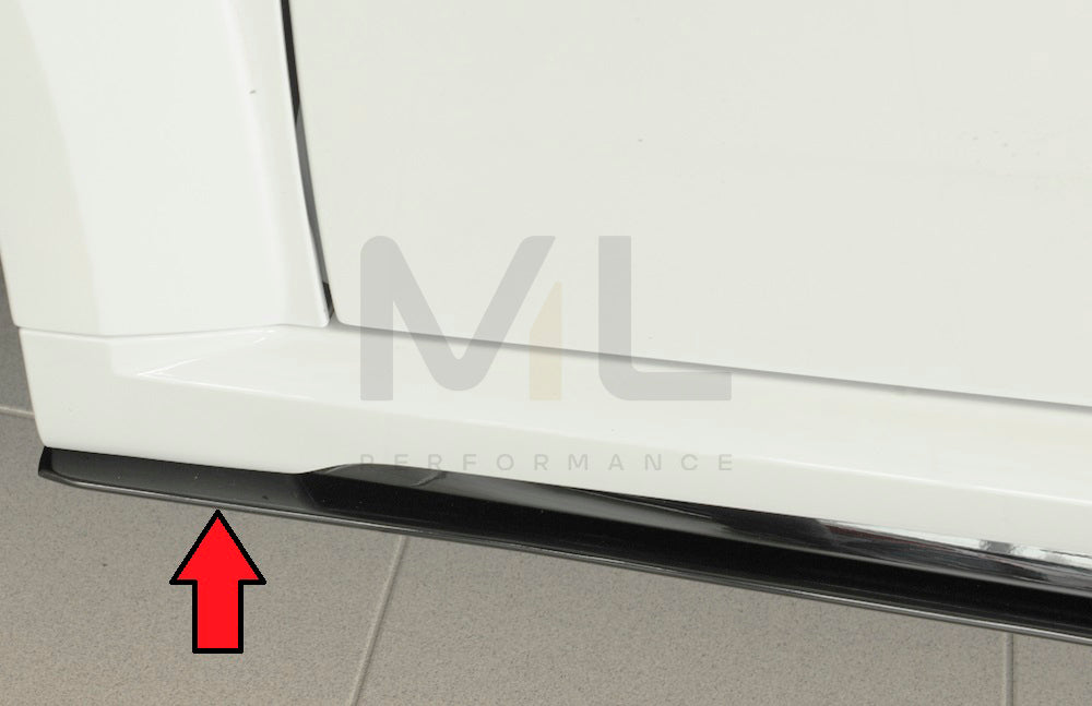 Rieger 00055181 Audi 8J-FV 8S Side Skirt Splitter (TT, TTS & TTRS) 9 | Duco Car Parts UK Car Parts