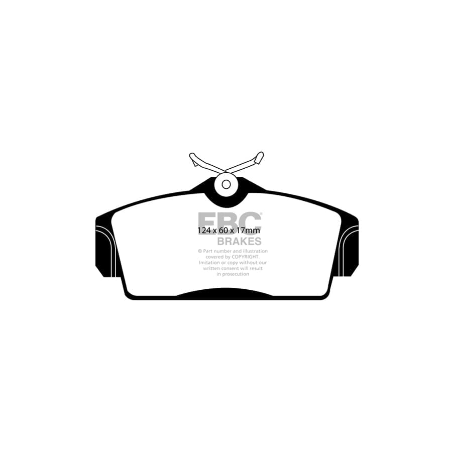 EBC PDKF1370 Nissan Ultimax Front Brake Pad & Plain Disc Kit - Girling/TRW Caliper (Inc. Almera & Primera) 2 | Duco Car Parts UK Car Parts