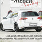 Rieger 00059555 VW R, GTI & GTD Side Skirt 2 | Duco Car Parts UK Car Parts