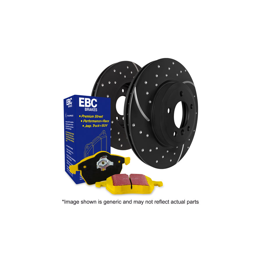 EBC PD13KF708 Brake Pad & Disc Kit 1 | Duco Car Parts UK Car Parts