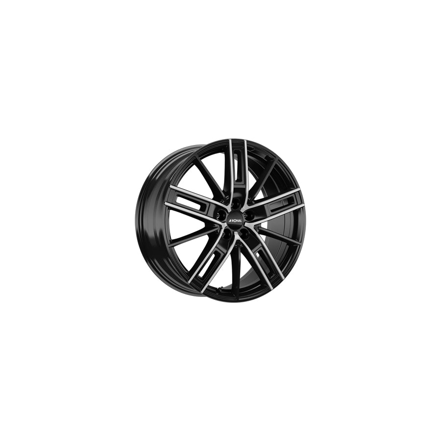 Ronal R67 8x19 ET30 67R9805.173/022 Jetblack Front Diamond Cut Wheel | Duco Car Parts UK Car Parts